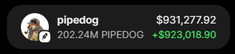 reverb0x's tweet photo. Who wants some $PIPEDOG?

Just engage with this post. ❤️ https://t.co/0BB57pd1sB
