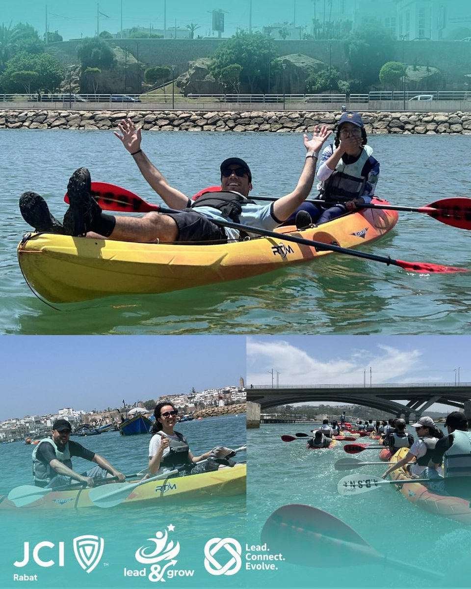 JCI_RABAT_'s tweet photo. 🌊 Retour en images sur notre Team Building Kayak à la Marina Bouregreg ! 🚣‍♂️💙

Une journée placée sous le signe de la cohésion, du partage et de la bonne humeur. Merci à tous les participants pour cette belle énergie ! ✨

#JCIRabat #JCI https://t.co/pLLKIJfU7G