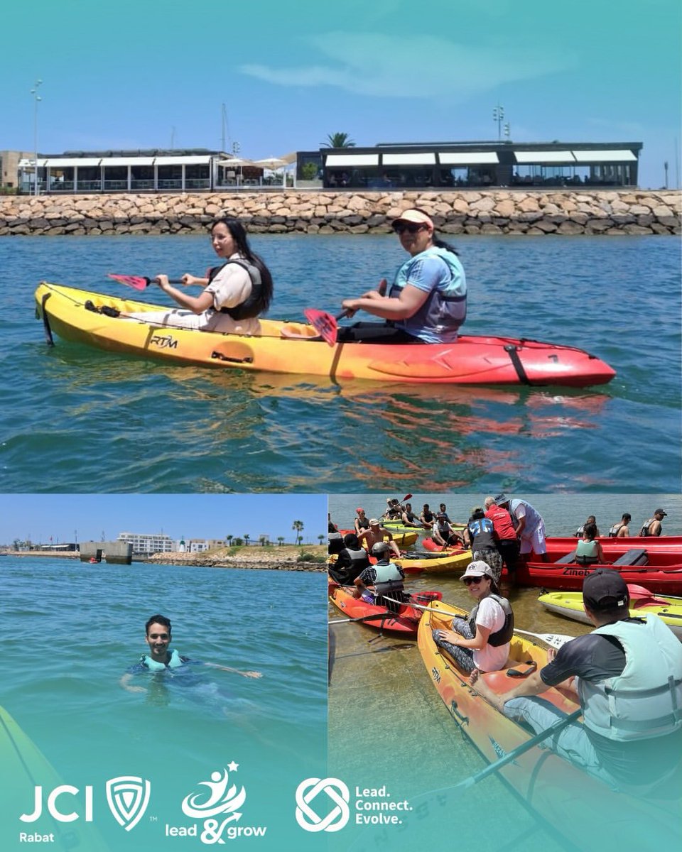 JCI_RABAT_'s tweet photo. 🌊 Retour en images sur notre Team Building Kayak à la Marina Bouregreg ! 🚣‍♂️💙

Une journée placée sous le signe de la cohésion, du partage et de la bonne humeur. Merci à tous les participants pour cette belle énergie ! ✨

#JCIRabat #JCI https://t.co/pLLKIJfU7G