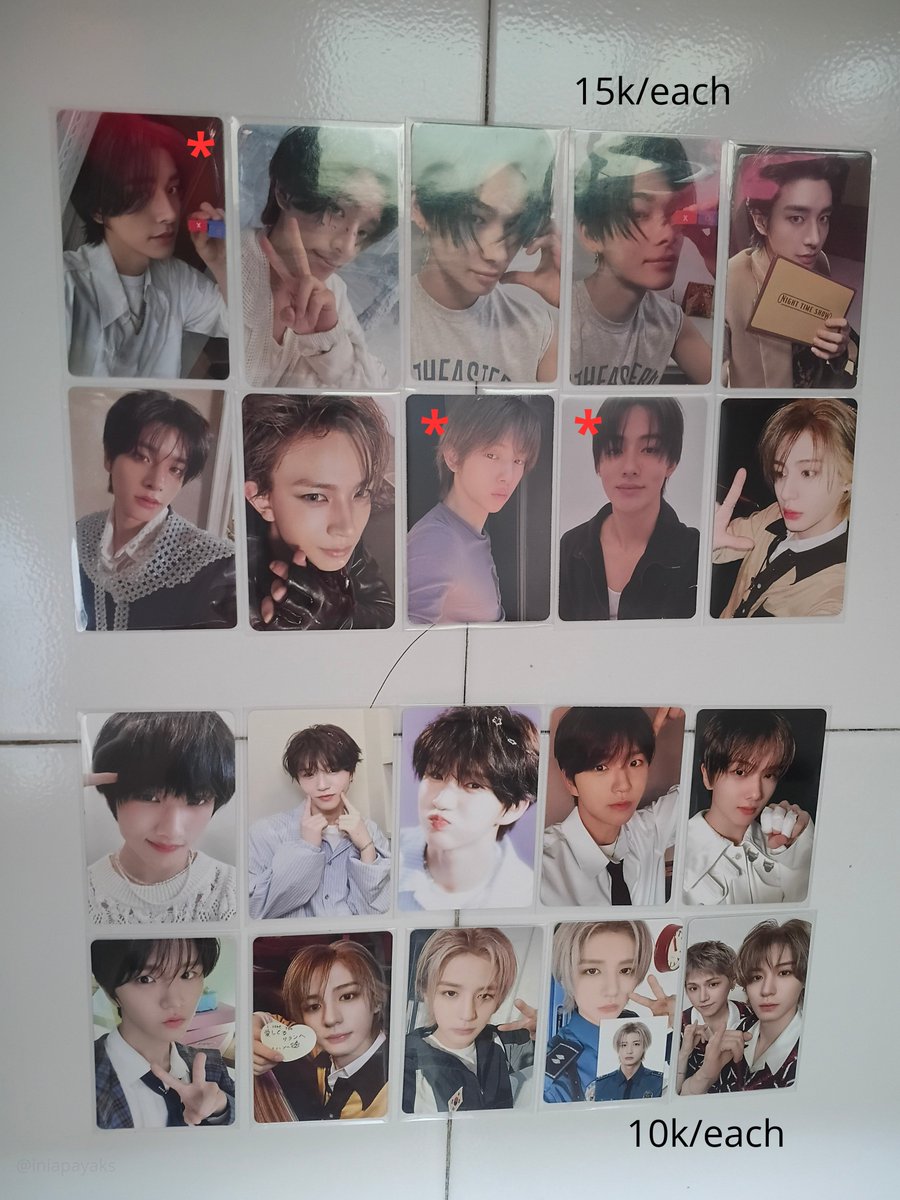 iniapayaks's tweet photo. want to sell (stop collecting)

✦ not for sensitive buyers
✦ condition as described
✦ splitpay only after proof
✦ no time wasters

✔️ co oren
✔️ price includes packing fee

t. nct dream wish cortis enhypen h2h photocard wts wtb wtt gg dice album line keonho juhoon yushi https://t.co/fhWBALXztq