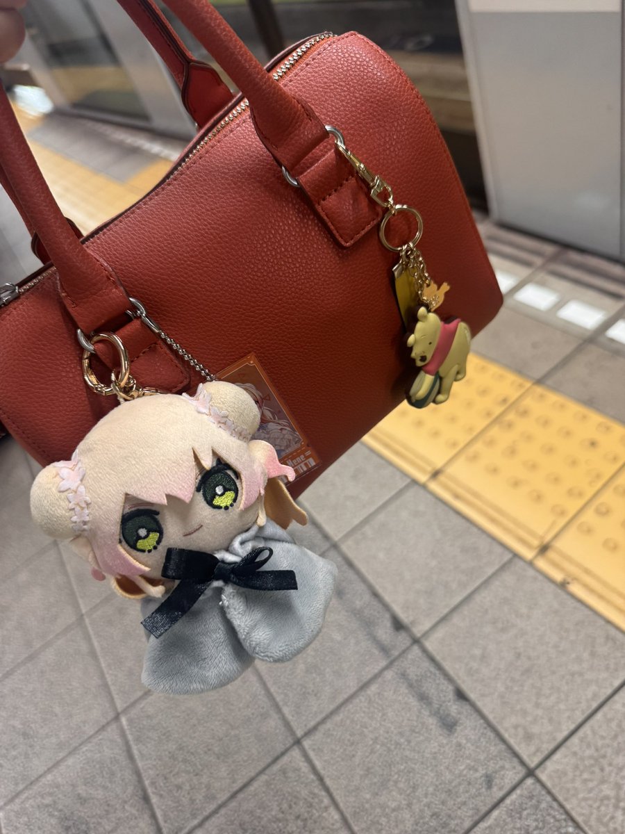 t_0558__y's tweet photo. ねねち連れて仕事行くよ😊

オレンジ要素も入れて。

#ねねち超開花 https://t.co/o4JR4y5q7R