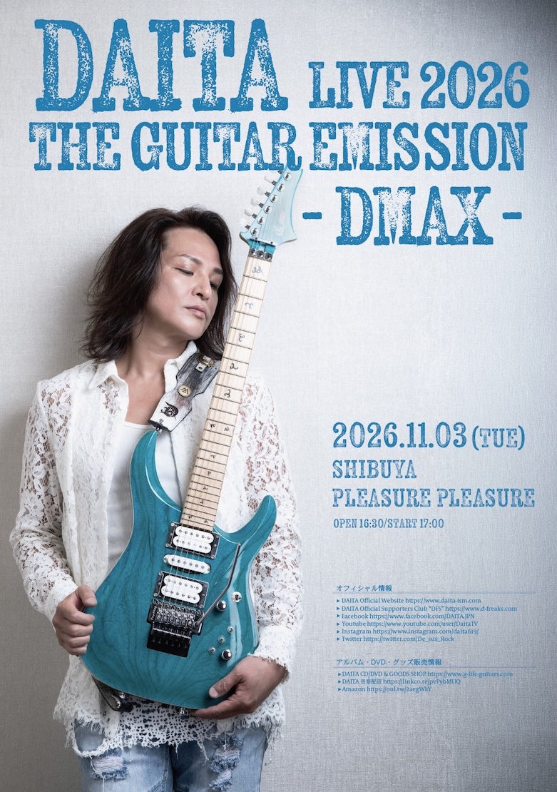 De_sus_Rock's tweet photo. “ HEART OF ROCK D30 Part −1 ” 
【Message from DAITA】https://t.co/itDO4MsE4q

本日7/29より【イープラス先行受付開始（抽選）】[受付期間]2026年7月29日（水）12:00 ～ 2026年8月4日（火）23:59 https://t.co/u72riU9PY2

＜DaitaTV / YouTube にて2026最新動画公開＞https://t.co/iF21YqUasZ https://t.co/GvMbSU6hjf