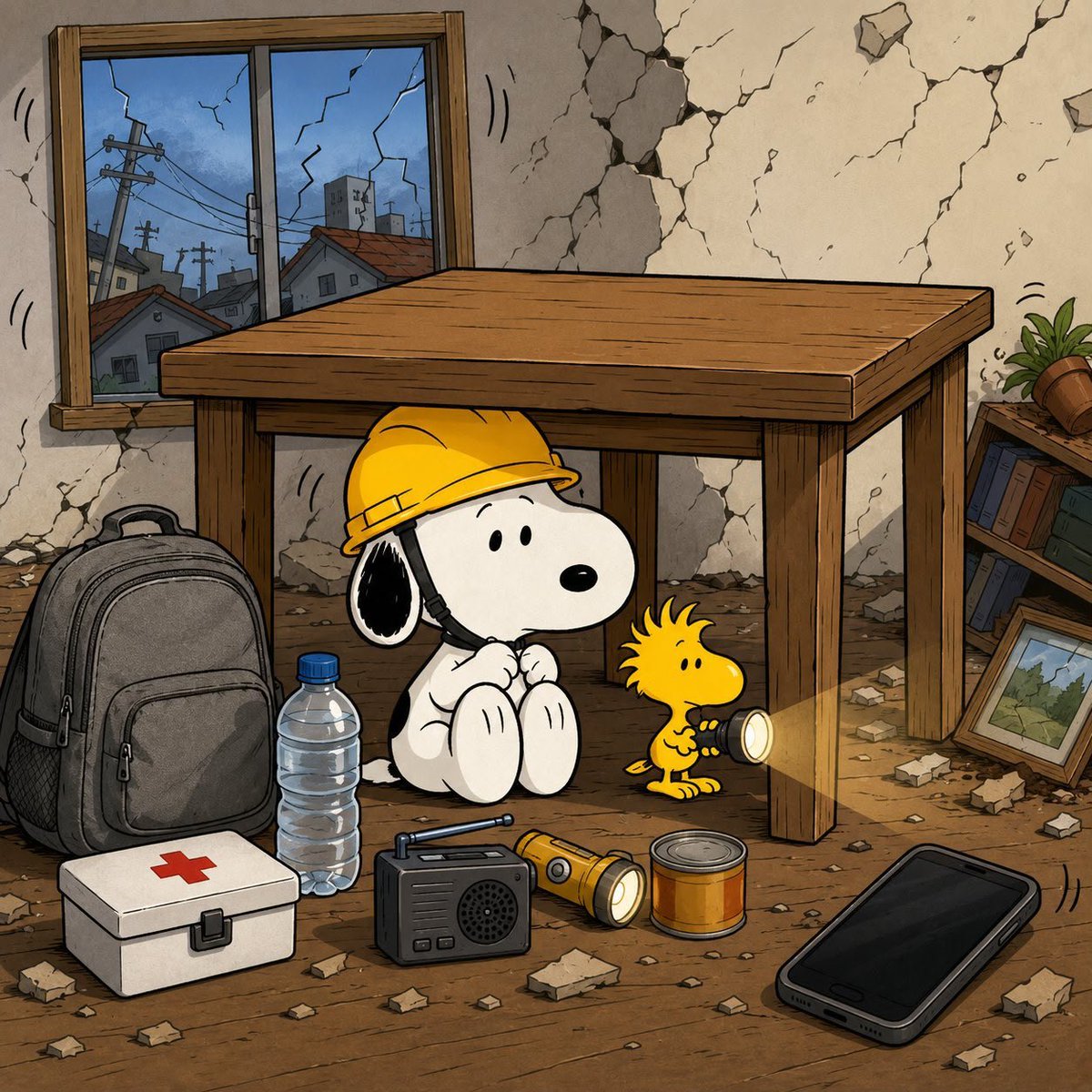 Snoopy0k's tweet photo. みんなが無事でありますように。🤍 🇯🇵 https://t.co/BsZlQhwcni