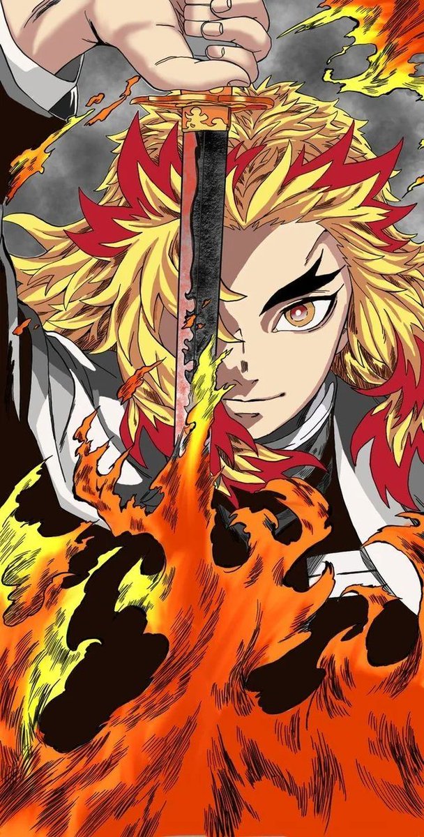 TheArrowverse95's tweet photo. Strongest fire wielder in anime? 

Personally I'd say Rengoku, he was the strongest of them all and died before reaching his full potential. Had he lived he most likely would've surpassed them all easily.

#demonslayer #bleach #onepiece #fmab https://t.co/gE2qPZfP7q