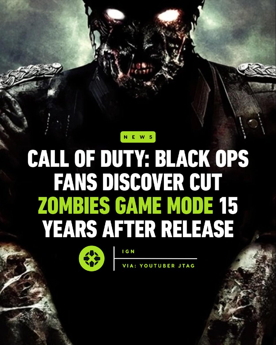 IGN's tweet photo. YouTuber JTAG uncovered a tower defense Zombies mode in the recent PS4 port of Call of Duty: Black Ops and uploaded gameplay of it. https://t.co/9UXcZAULld https://t.co/fgbjUPaHPi