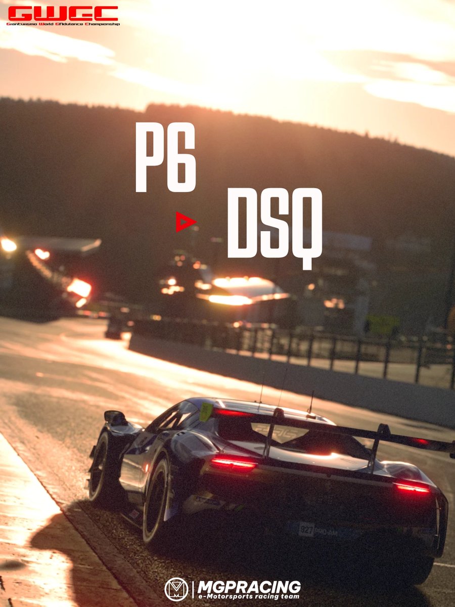 MGPRacing_'s tweet photo. ◣GWEC Rd.4 SPA 8h ◥

苦しいレースでした。
次戦に向けて走ります。

We are taking action with an eye toward the next match.

#GT7 #fightmgp https://t.co/5mhbYuszAi