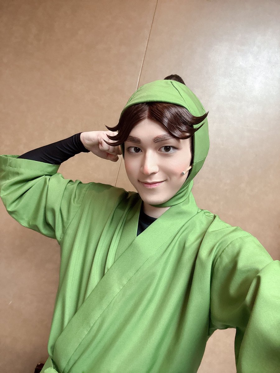 canon_abe's tweet photo. 昨日の公演にお越しの皆さま、ありがとうございました！

本日の公演もよろしくお願いします！

#忍ゲキ https://t.co/R1IlRE5Ba1