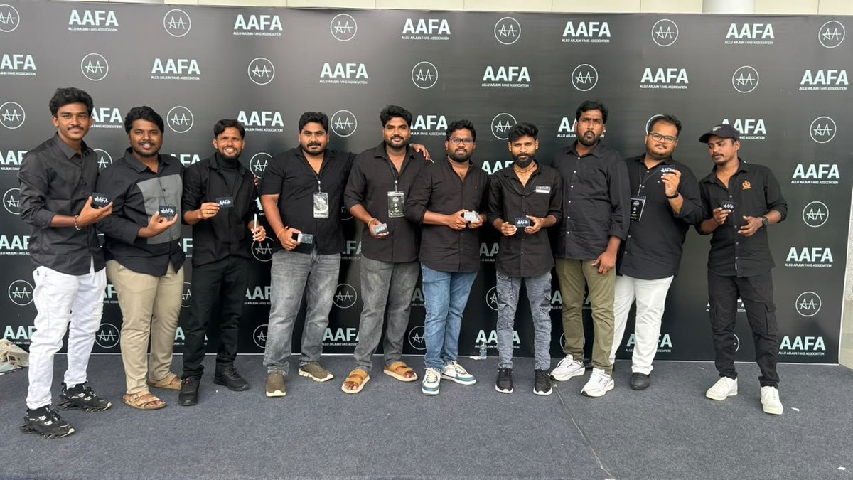 AIAFA_VIJAYAWAD's tweet photo. Forever grateful 🙏and proud to be ur fan anna 🥹@alluarjun
Providing ₹5 lakh accident insurance for State Committee members and ₹3 lakh accident insurance for district Committee members
Covering 900+ members 
#AlluArjunFansAssociation
#alluarjun https://t.co/zkYL0jeRZ3