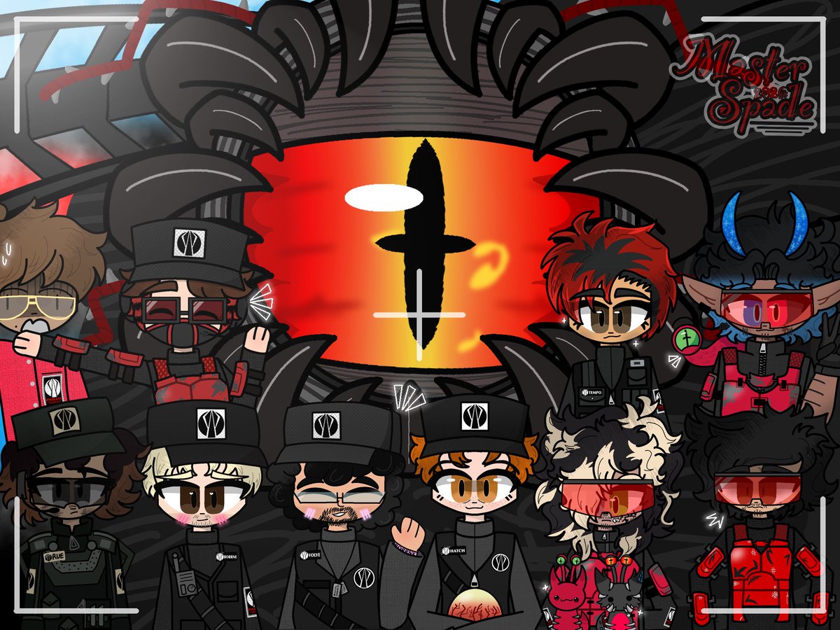 Master_Spade_'s tweet photo. 🏷️ #AltonTowers #NemesisReborn #artfight2026ㅤ 

Phalanx Photo!! Almost forgot to post this here but after 20 days I finished this silly mass attack for AF :P https://t.co/RIeg4xAPUL