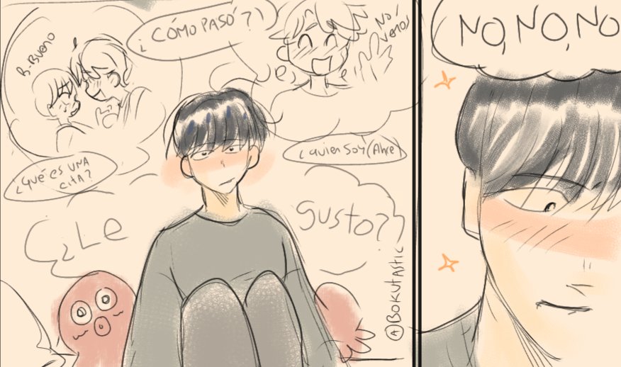 bokutastic's tweet photo. 1/3
"Es una cita...?"
estoy muy contenta!!! espero les guste 💕 

#matsunaka #gambarenakamurakun #goforitnakamura https://t.co/8FCnPynY1W