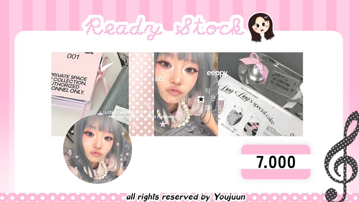 youjuun's tweet photo. help rt, thank you so muchie. ♡

halo aku ada layout ready stock < Winter, Xinyu, Minji Wonhee, Leesui, Jiwoo, dan Kya > 💝 yang bisa kamu jemput sekarang melalui dm, dengan special price 5k, untuk menyambut ulang tahunku yang sebentar lagi akan dirayakan!
 t.#bealanja https://t.co/0NqHUHSMxK
