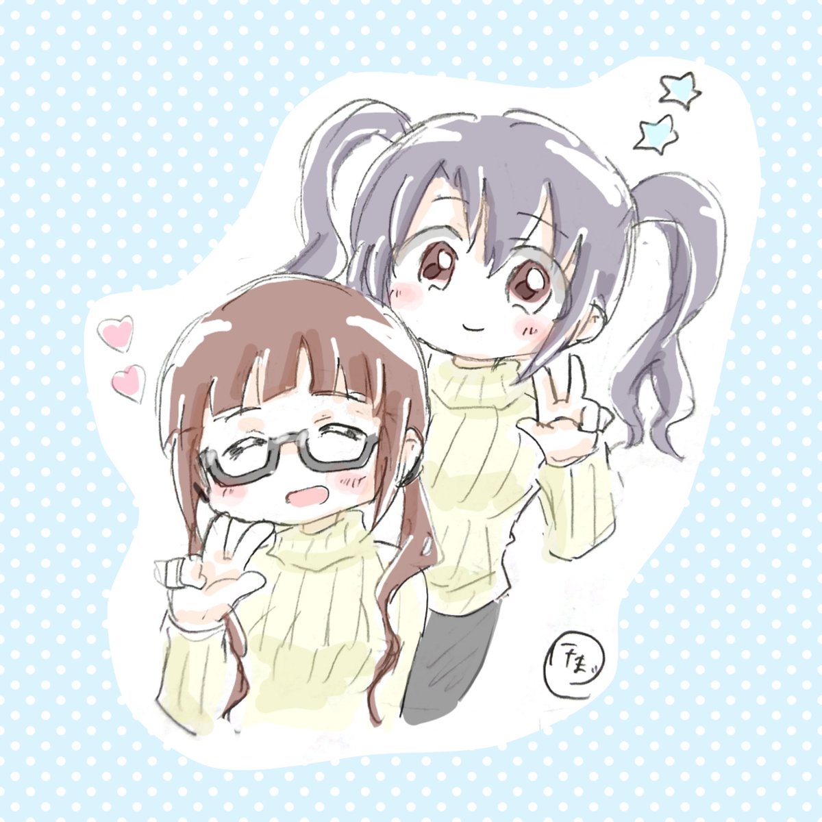 _ksm2's tweet photo. 私の描いた亜利沙ちゃんもみてみて https://t.co/8PG67BcdtD