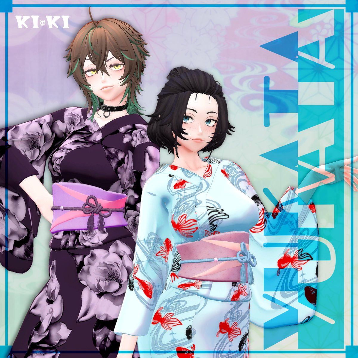 KIKI_VR's tweet photo. 浴衣リリースしました！！
興味のある方は是非見に来てください！！

YUKATA【3D衣装】 | kiki 
https://t.co/xmhDsR8IYQ 

#IOLI3D #VAZILE #Lurunet #白狼3D 
#KIKI_3DSHOP https://t.co/3vBEjToomi