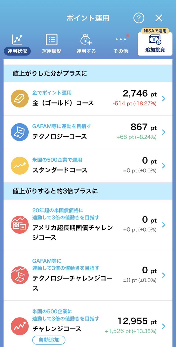 chilitsumo_s2's tweet photo. PayPayポイント運用金下がりすぎ😭
 #PayPayポイント運用 https://t.co/mC7ro8FUV9