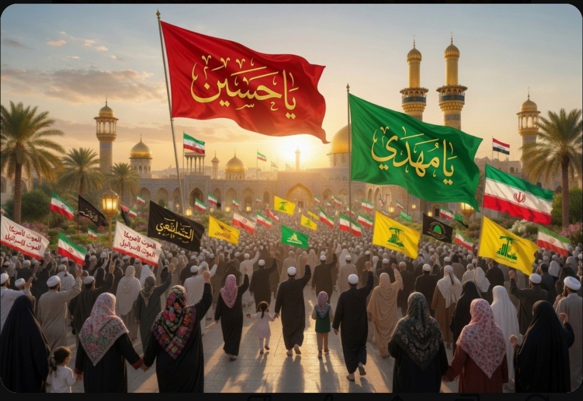 BeChapBeRast's tweet photo. به هوش مصنوعی گفتم پیاده روی اربعین را تصویر سازی کن. اینو بهم داد.
#اربعین_حماسی #ظهور https://t.co/QyrfR0aHNu