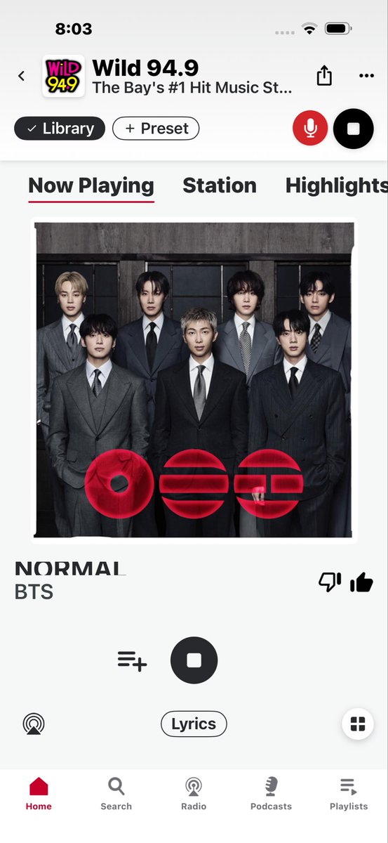 goreigo's tweet photo. You @STRAWBERRYradio 😂😂😂.  Thank you so much for playing #Normal by @BTS_twt once again tonight on @Wild949 #WildorOut 😘😘😘😘😘✌️🙏💜💜💜💜💜💜💜 https://t.co/wV0nqyMCIh
