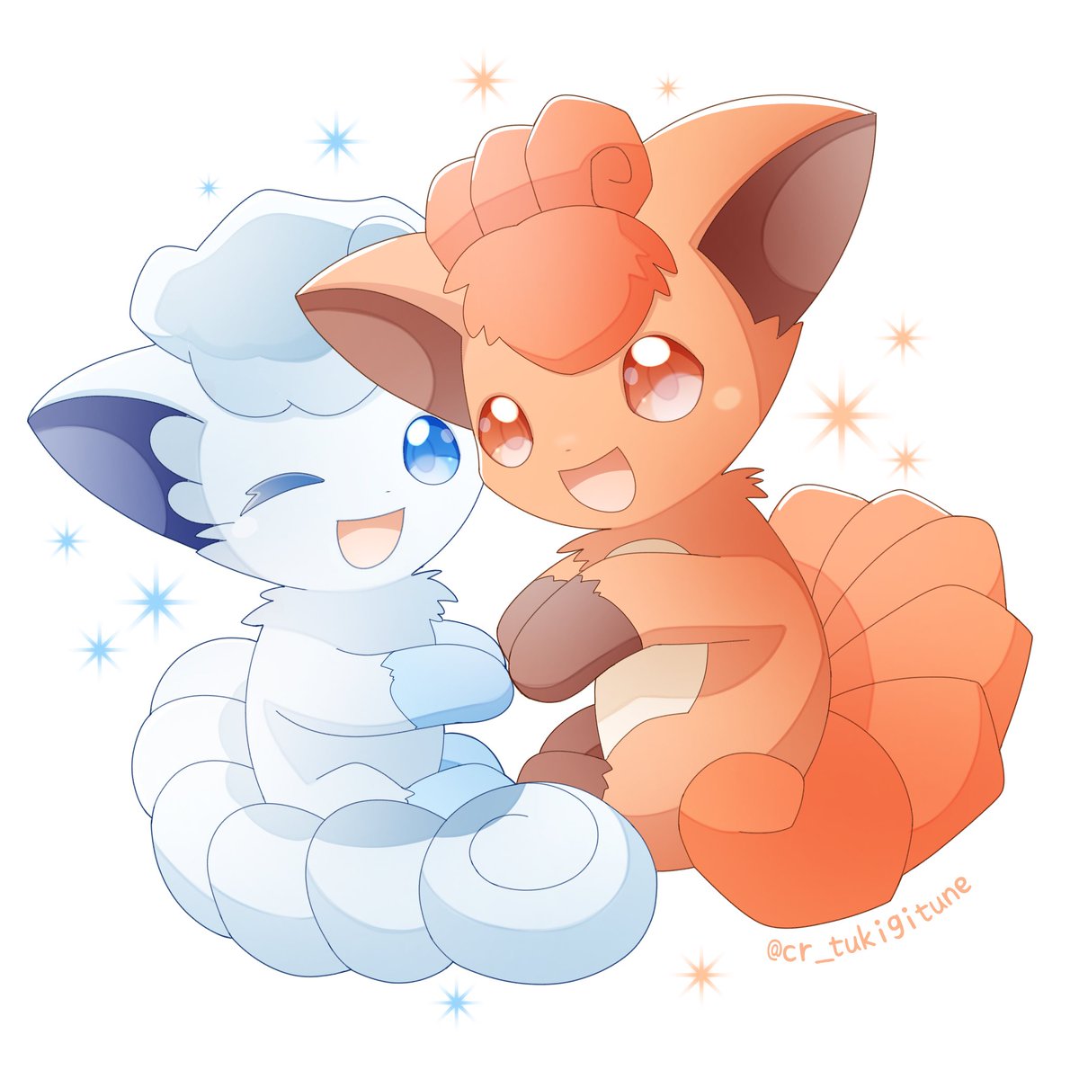 cr_tukigitune's tweet photo. ロコンx2！
#ポケモンイラスト
#pokemonfanart https://t.co/h8fZtHqsVe