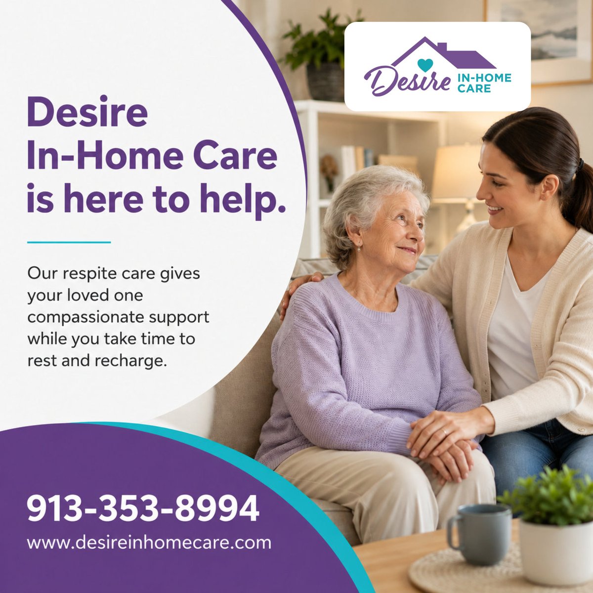 DesireCares's tweet photo. 🏡💙 Respite care offers families time to rest while ensuring loved ones continue receiving attentive support. 

📞: 1-913-353-8994 
📧: admin@desireinhomecare.com 
🔗: https://t.co/IE1OeJpLRn 

#KansasCityMO #SeniorHomeCare #Loveyourself #RespiteCare #FamilySupport https://t.co/4F5eUsMbOT