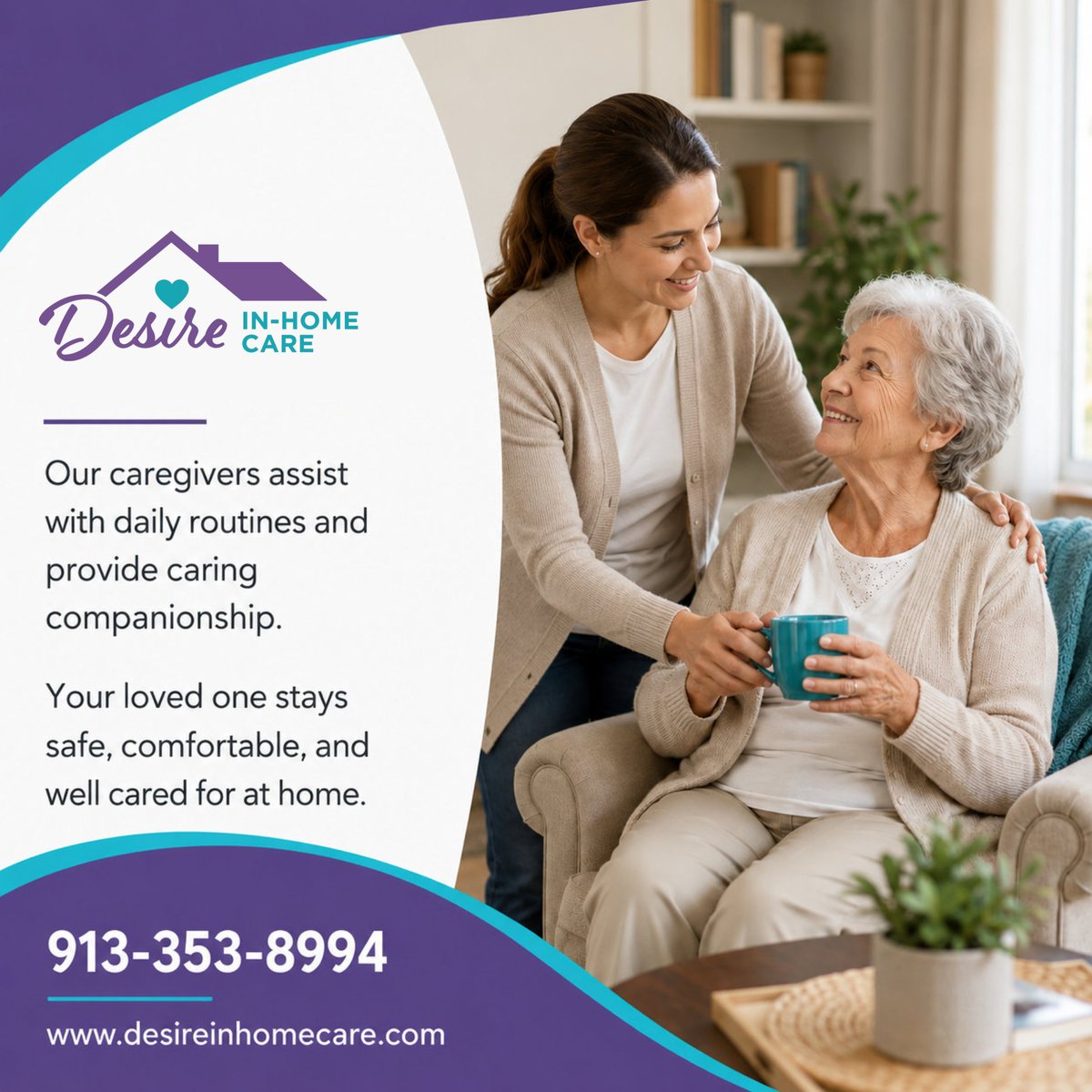 DesireCares's tweet photo. 🏡💙 Respite care offers families time to rest while ensuring loved ones continue receiving attentive support. 

📞: 1-913-353-8994 
📧: admin@desireinhomecare.com 
🔗: https://t.co/IE1OeJpLRn 

#KansasCityMO #SeniorHomeCare #Loveyourself #RespiteCare #FamilySupport https://t.co/4F5eUsMbOT