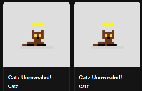 0xJa81's tweet photo. Shoutout to @ebube_eth and the @catzoneth for sending me 2 more #Catz after minting a few.
Supply: 78/888
Mint Price: .0009
Small supply, low entry.
Do you have any Catz? https://t.co/48QIb2YZEl