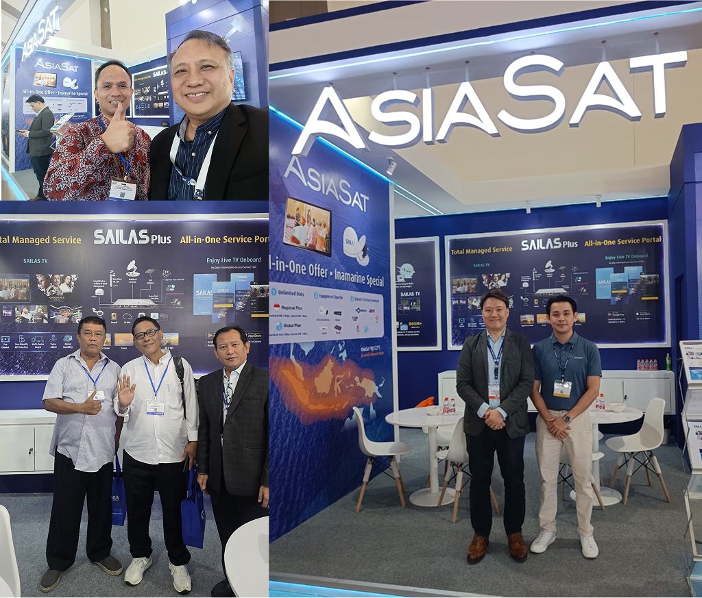 AsiaSat's tweet photo. Thank you to everyone who visited us on Day 1 of Inamarine 2026. We're back for Day 2, ready to welcome you again. Visit Booth D1E1-01 for our Inamarine Special promo and a live SAILAS TV demo with int'l and local channels. #AsiaSat #Inamarine2026 #SAILASPlus https://t.co/BYeVY807Zx