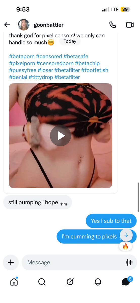 goddesspopybitc's tweet photo. Lost a wank battle and was humiliated by  @battlerlilah I didn’t stand a chance made me finish to feet and pixles https://t.co/5wJhybQAwE