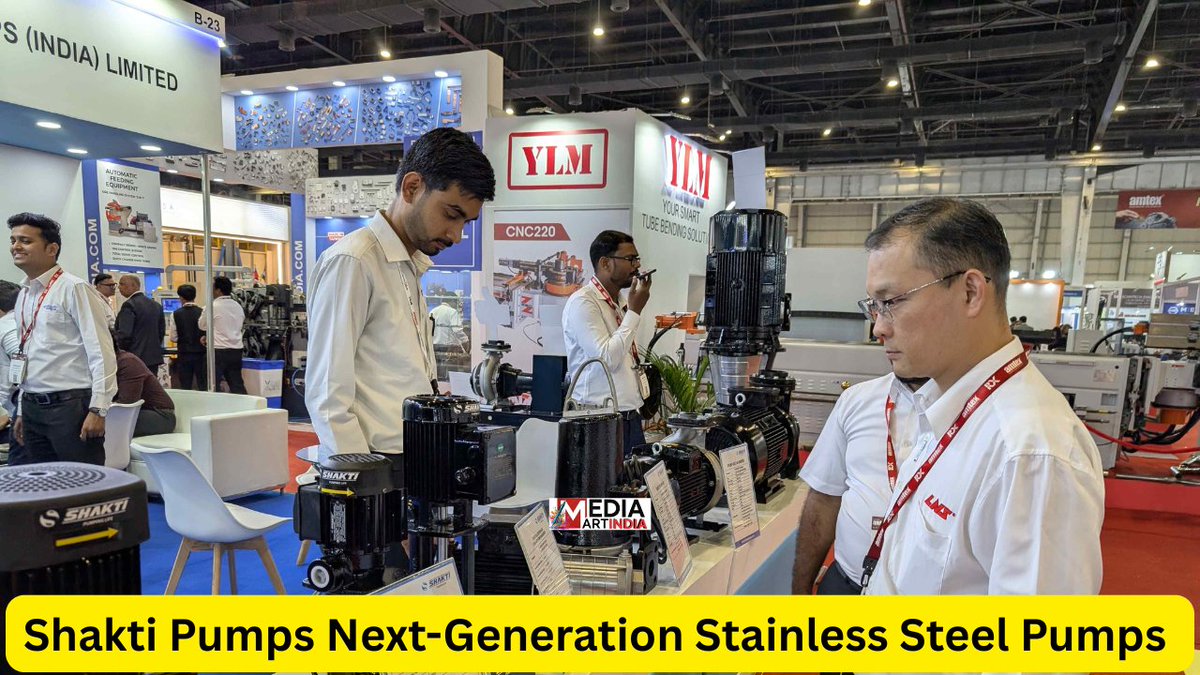 withumashankar's tweet photo. Shakti Pumps Next-Generation Stainless Steel Pumps
https://t.co/ZZMD1YCBF5 https://t.co/ifXbEzYzd4
