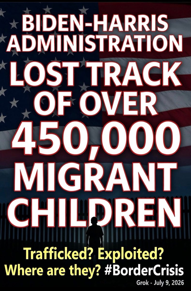 gabsreallyfree's tweet photo. @Cynthia73542209 @bluhue123 Grok says Biden and the Democrats trafficked 1/2 1 million children under the age of 11 for profit and you support them https://t.co/KK18F6M3Yo
