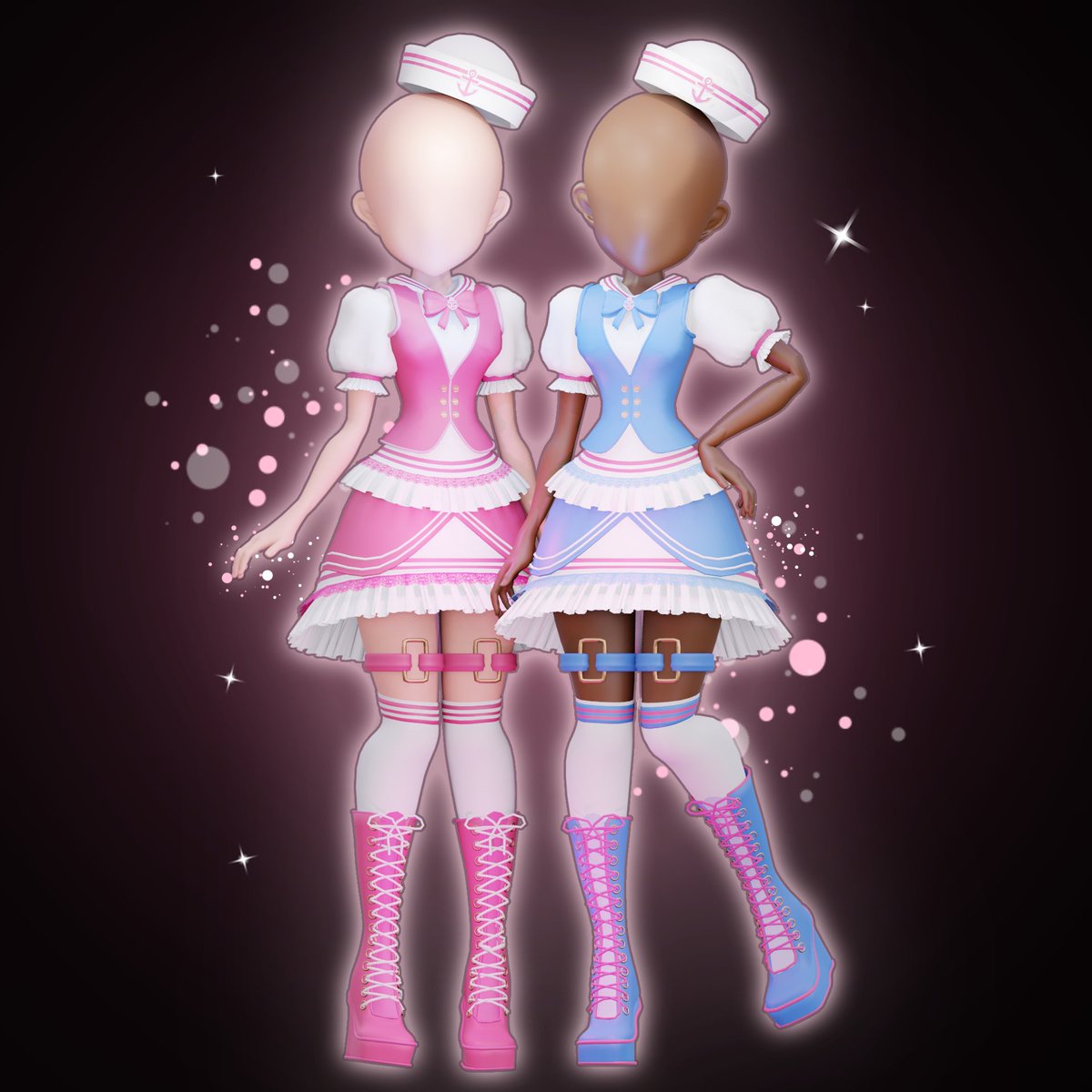 Y2KSeann's tweet photo. Someone told me I should post more on here so yea!
For my mermaid game I’ve been working on called aquaria! (More renders in replies!) https://t.co/KrtqXfk5ka