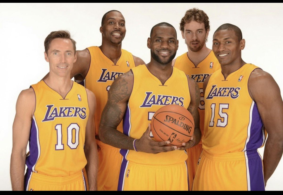 DogeRomeo's tweet photo. Bro …. This team wouldn’t even make playoffs 😂😂😂😂 

LeBron needs way more than this… 

LeBron would have quit before season started … https://t.co/DStdW8JUMi