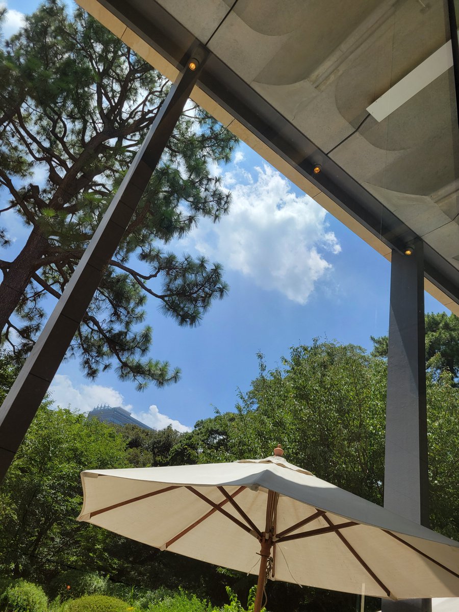 nautilusmoon's tweet photo. カフェTEIENのランチ。タルティーヌと、夏限定なのかな？ミントラテ。ミントラテがカカオニブ入りで甘さと香り、バランスパーフェクトでした🌿🍫 https://t.co/mkMuITghNI