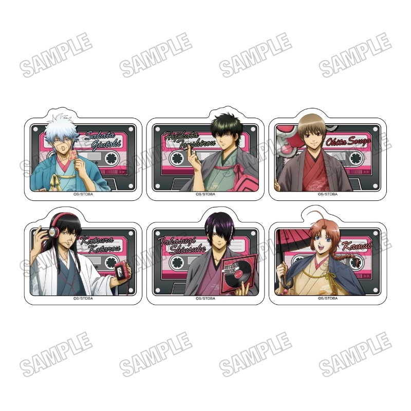 銀魂 アクリルバッジセット アニメイトオンラインで予約開始！ アニメ「銀魂」 アクリルバッジ