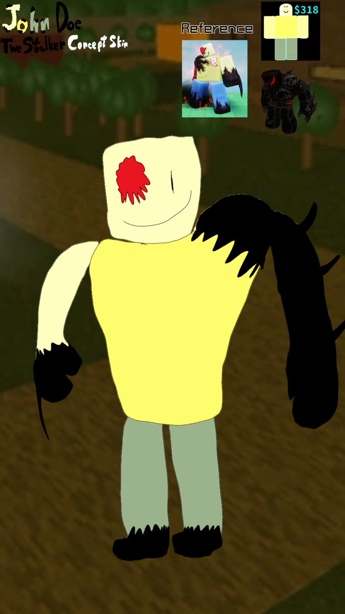 TY29Thankyou's tweet photo. The Stalker Concept Skin

John Doe The Stalker Skin for Forsaken (Maybe? April Fool) #forsaken #thestalker #thestalkerreborn #roblox #johndoe https://t.co/6pYzLfxODV