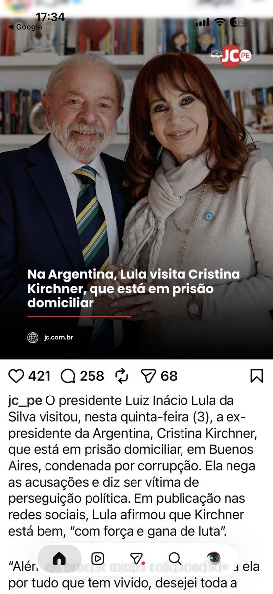 fortuna_edu's tweet photo. @JovemPanNews Narrativas sem nexo,quem não acompanha Noticiário e prerrogativas Mandatários dos Países.
Milei tem prerrogativas fazer viagem,como Lula faz,sem pedir autorização nenhum poder País.
Oposição  Argentina quer saber gastos Milei kkkk
PL tem verba demais e se quisesse gastar poderia. https://t.co/tXZYtrep2B