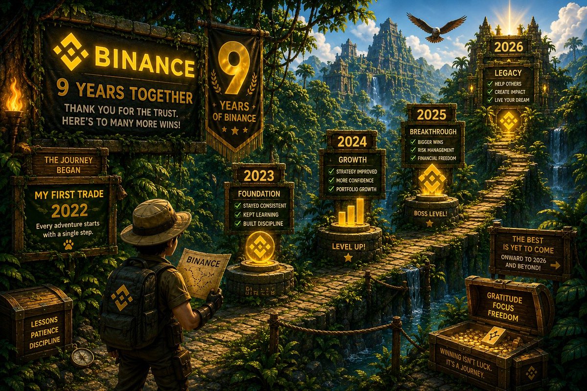 GarateRoosevelt's tweet photo. @binance #BinanceTurns9 https://t.co/8Ppw2tWSmq