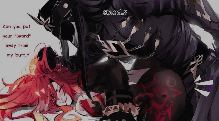 Verlust_Dark's tweet photo. ㅤㅤㅤㅤㅤㅤㅤㅤㅤㅤ
              𝓛a arconte pyro encontró un 
𝓓igno rival que está a su altura pero la batalla no 𝓬orrió a su 𝓯avor terminando en una derrota que cualquier persona de natlan viera sentiría 𝓥ergüenza. 

#Mortem — #Darkness — #Blasphemy
ㅤㅤㅤㅤㅤ https://t.co/CWBclDe9gI