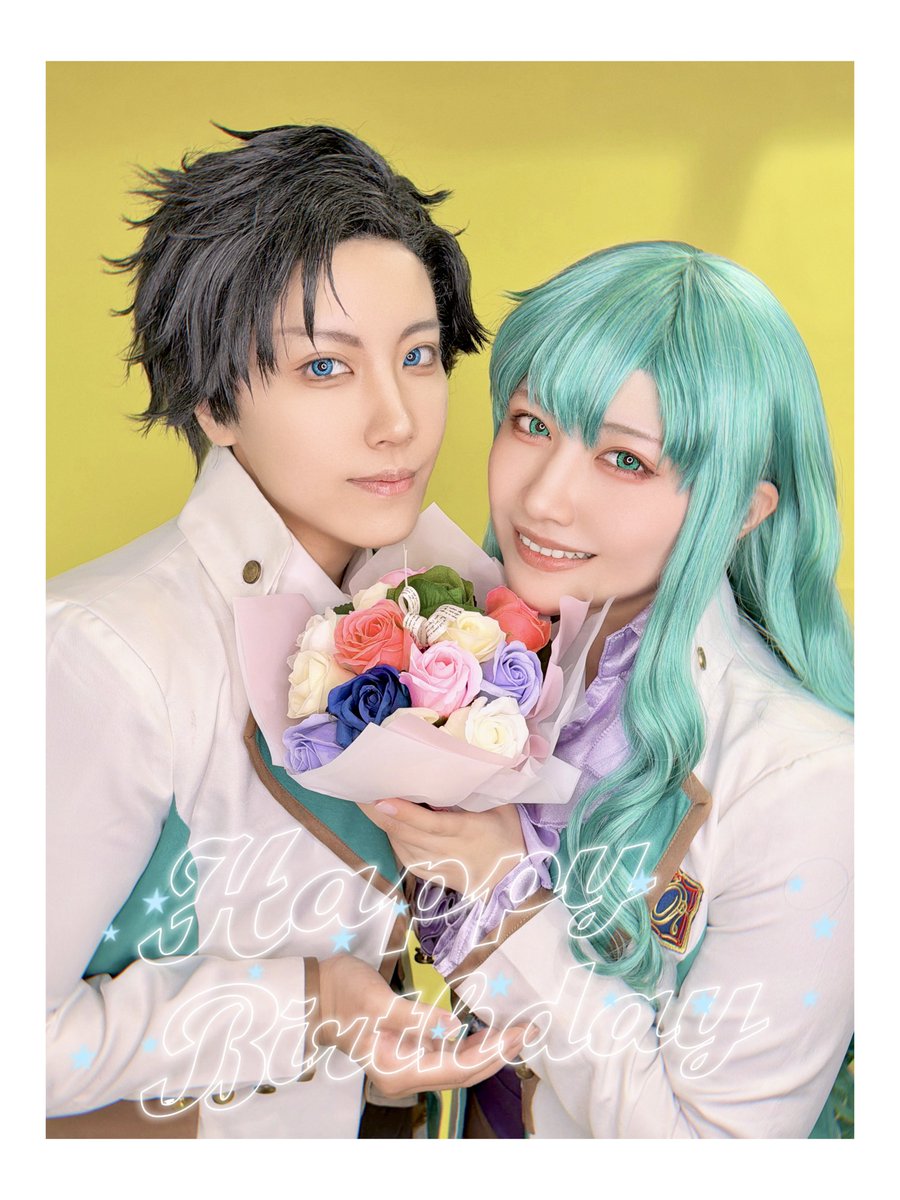 a_rin313's tweet photo. 漣誕生日おめでとうデース💐✨ https://t.co/eRhanjLeAS