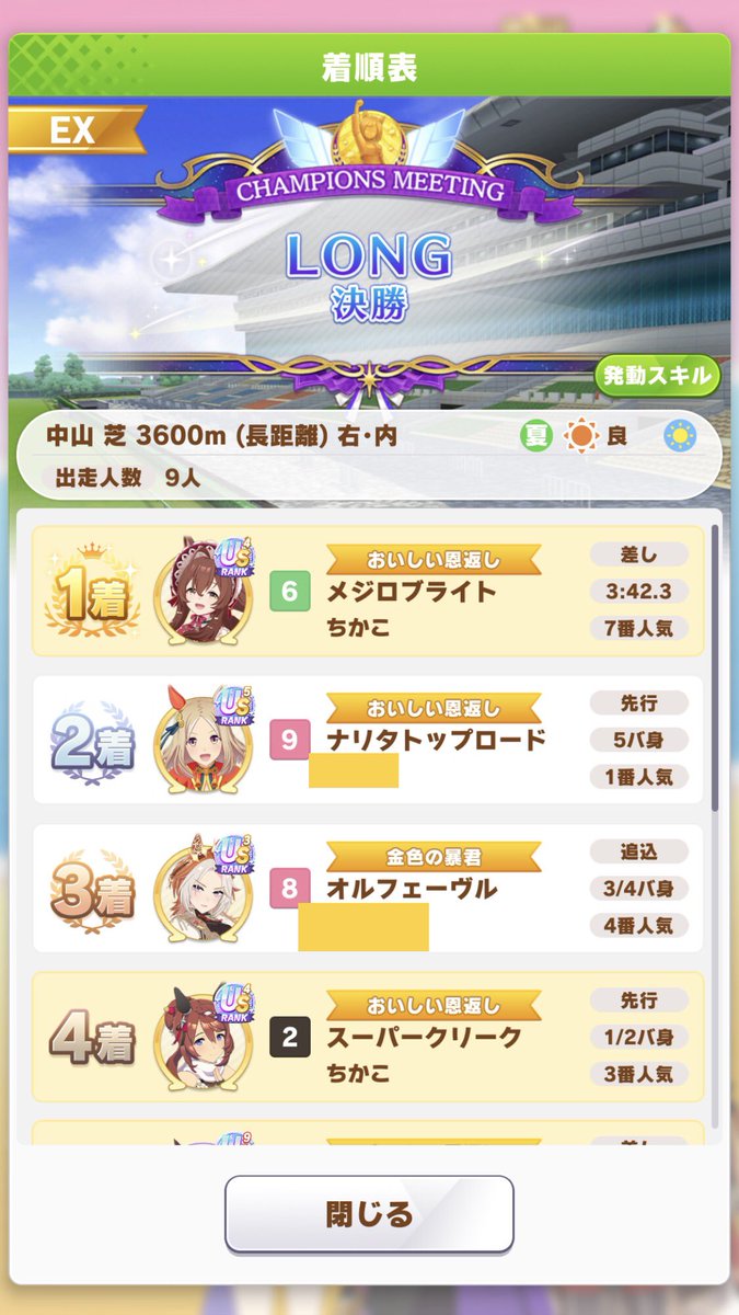 tikako_uma's tweet photo. ついに、ついにこの日を迎えました‼️
何度も跳ね返されてきた壁を乗り越えて、推しが勝ってくれました😭
他の2人もよく頑張った❤️

熊本や九州の方々のご無事をお祈りいたします🙏 https://t.co/C1qNkSWq9f