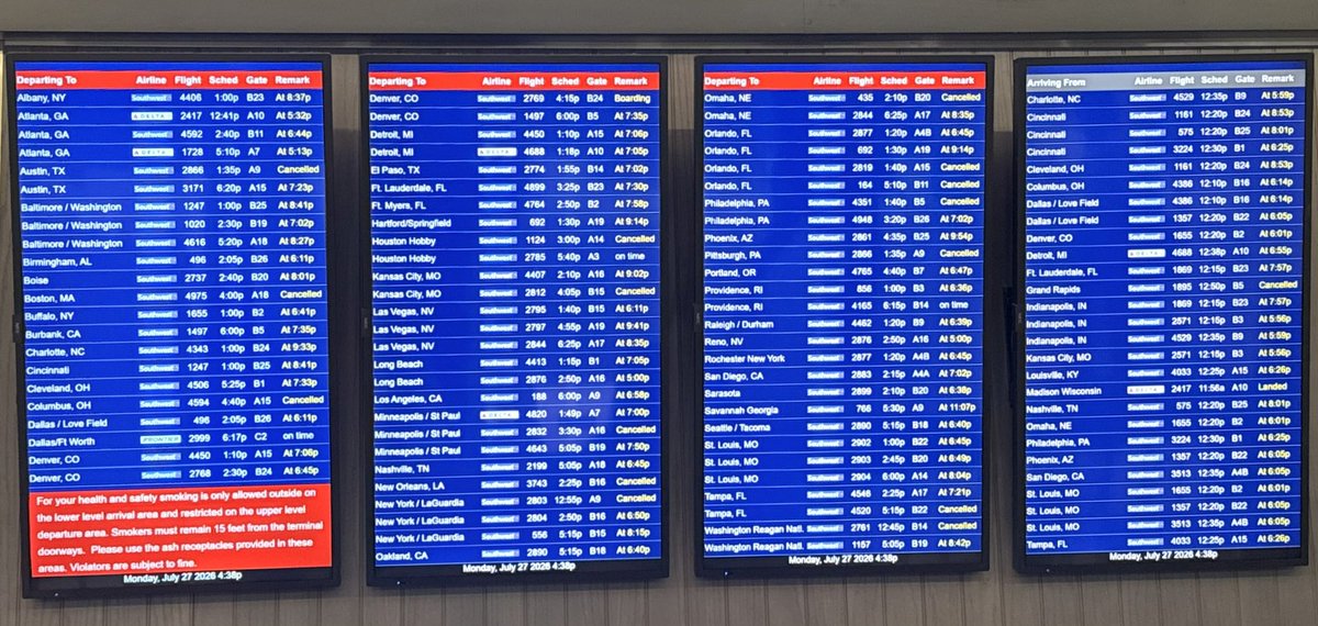 N839mh's tweet photo. @tbsbob @FoxNews @INDairport @SouthwestAir Yay, southwest was having a 💩day at MDW yesterday…. https://t.co/0iK7plIPXG