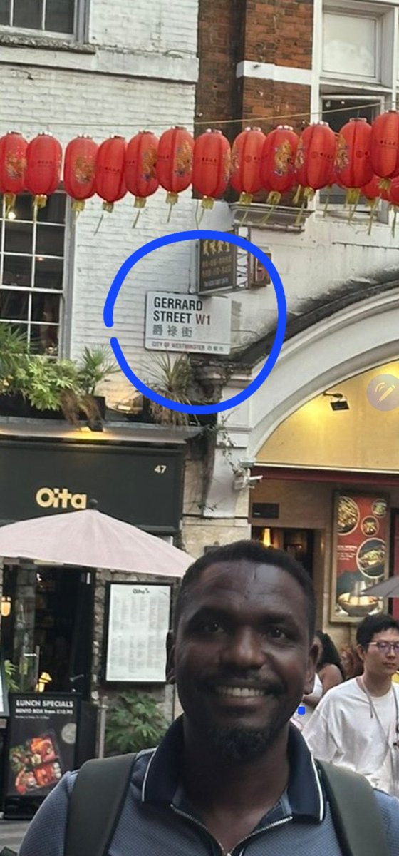 ali_naka's tweet photo. Lies have short legs! 

This is ChinaTown on Gerrard Street, London. Close to Fourseasons Restaurant.
You want to replace Reuben Barwe with these characters? 

“We need New Journalists” https://t.co/49OghSGtXo