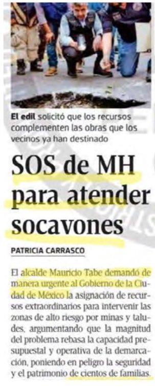 RaulParedesP's tweet photo. 👑 ¡Qué conveniente! El rey del subejercicio vuelve a la carga.

🚨 @mauriciotabe ahora pide recursos extraordinarios para atender minas, taludes y socavones porque, según él, “no hay dinero”.

🤔 ¿No es el mismo alcalde al que una y otra vez le han señalado subejercicios? ¿El mismo que sí encontró recursos para bardas, espectaculares y su autopromoción? ¿El mismo que parece tener tiempo para fiestas, viajes y fotos, pero no para resolver los problemas de Miguel Hidalgo?

📉 Primero presume que sabe gobernar. Después deja recursos sin ejercer. Y al final… termina pidiendo que otros le hagan la tarea.

🎭 Así cualquiera administra una alcaldía.

#MiguelHidalgo #MauricioTabe #Subejercicio #RendiciónDeCuentas #Transparencia