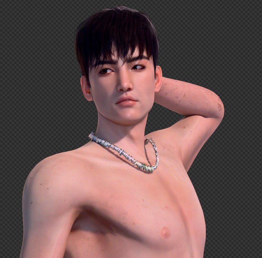 gwunks's tweet photo. tae young test renders :P https://t.co/7fyLAxmtCr