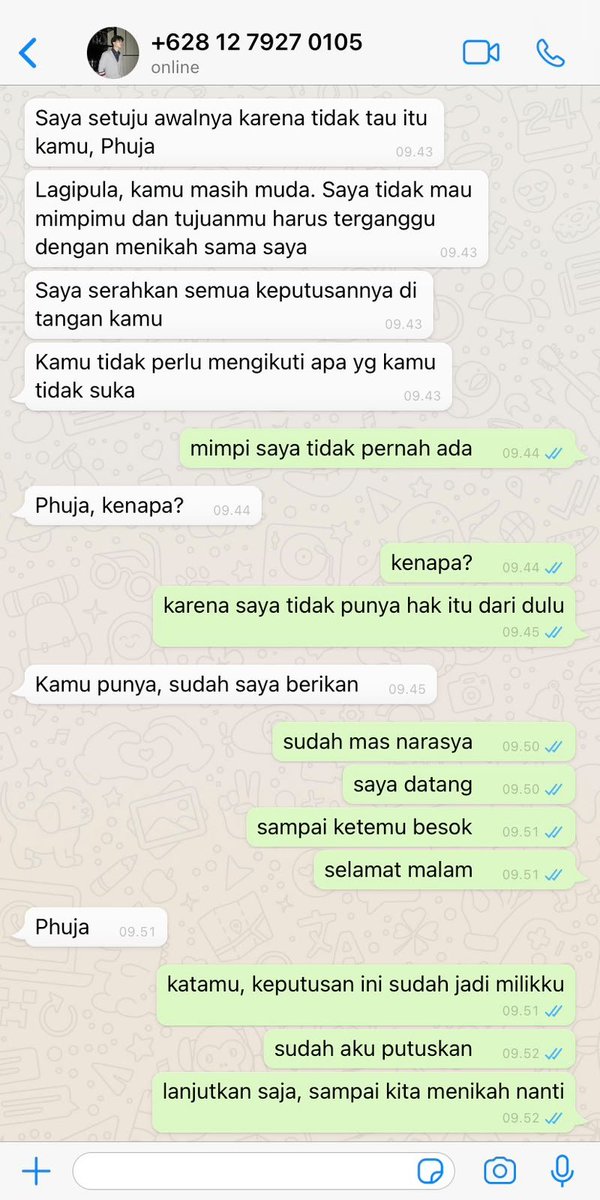 orbitanara's tweet photo. #pondphuwin few tweets au,
Marriage is scary, kalau suaminya bukan Raden Mas Narasya Letraningrat.

— Karena bagi Phuja memilih bukanlah haknya. https://t.co/OKRhnufoog