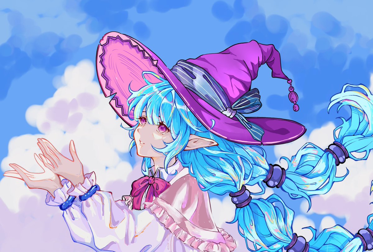Might49352162's tweet photo. The little witch 
#art #digitalart #ibispaintx https://t.co/kXFqCJIamO