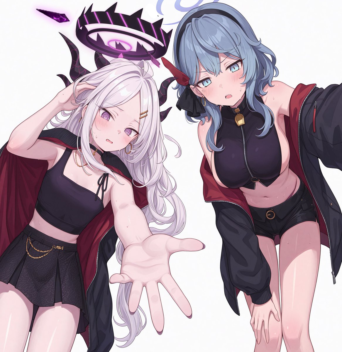 shiromamono's tweet photo. ZOZOヒナとZOZOアコ https://t.co/rFV0cgK1g2