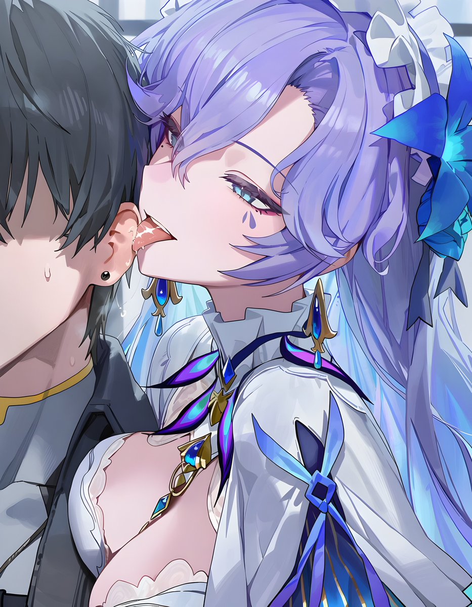 Henriaich's tweet photo. Cantarella marking her property 💜

#WutheringWaves 

SFW Illustration | 安全な画像, 鳴潮 https://t.co/bXLThef6nh
