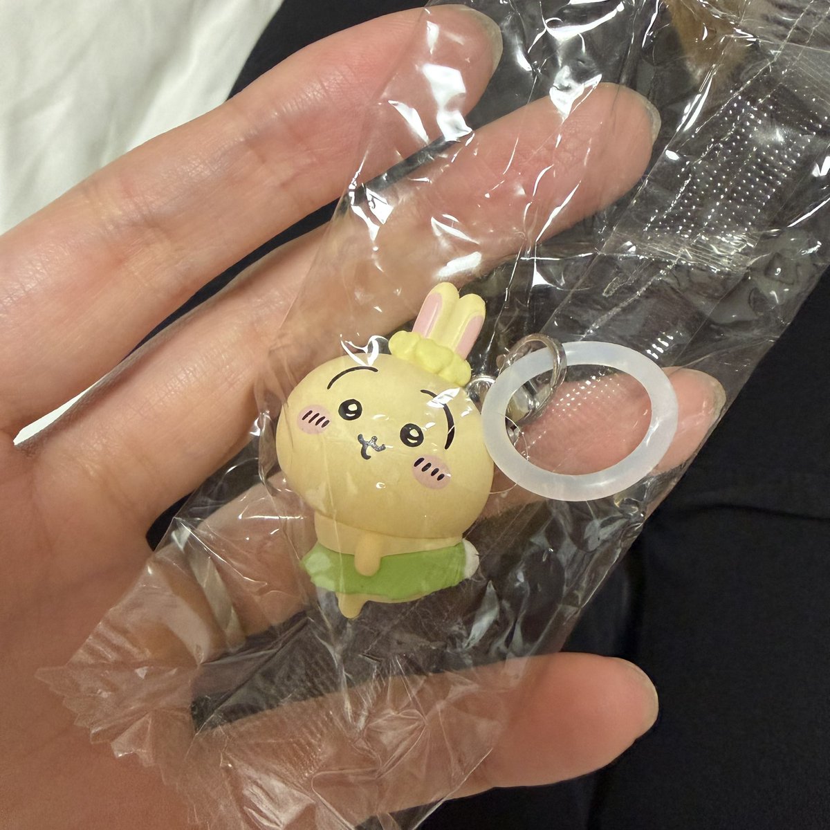 akatoki0131's tweet photo. 今日の戦利品
うさぎ(推し)一発で来てくれた😭✨️
あと、毛糸は私の暴走。後で旦那に金返す。 https://t.co/64DEmUBooK