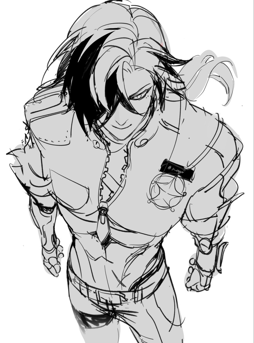 Kazuzuu0515's tweet photo. wip (I'll probably wont finish this) #Boothill #HonkaiStsrRail https://t.co/SezYqFvaBr