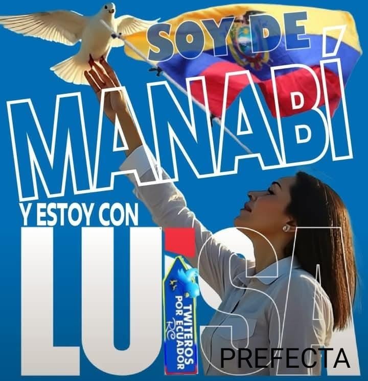 TuiterosxEc5's tweet photo. @MashiRafael @LuisaGonzalezEc PREFECTA https://t.co/vcNR3cU1z1