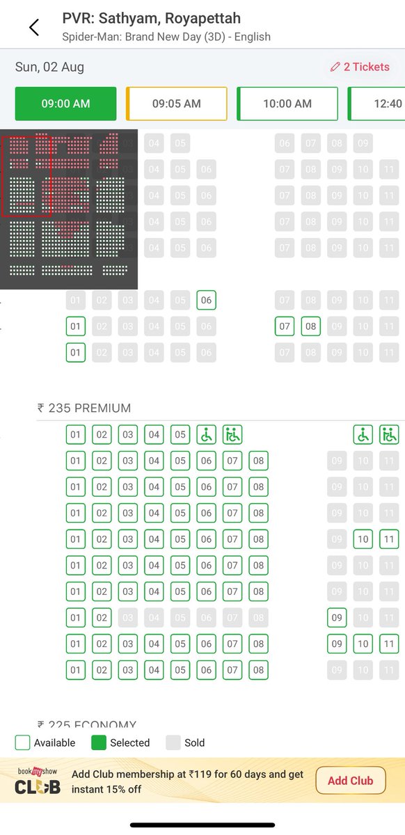 Jonesdaniel983's tweet photo. #spiderman ‘WEEKEND BOOKINGS’
NOW OPEN AT SATHYAM MAIN SCREEN
WITH BALCONY SEATS GRAB SOON🚨 https://t.co/a5IJvK14zA